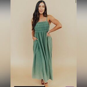 NWT Shop Henly Peyton Gauze Maxi Dress size Medium